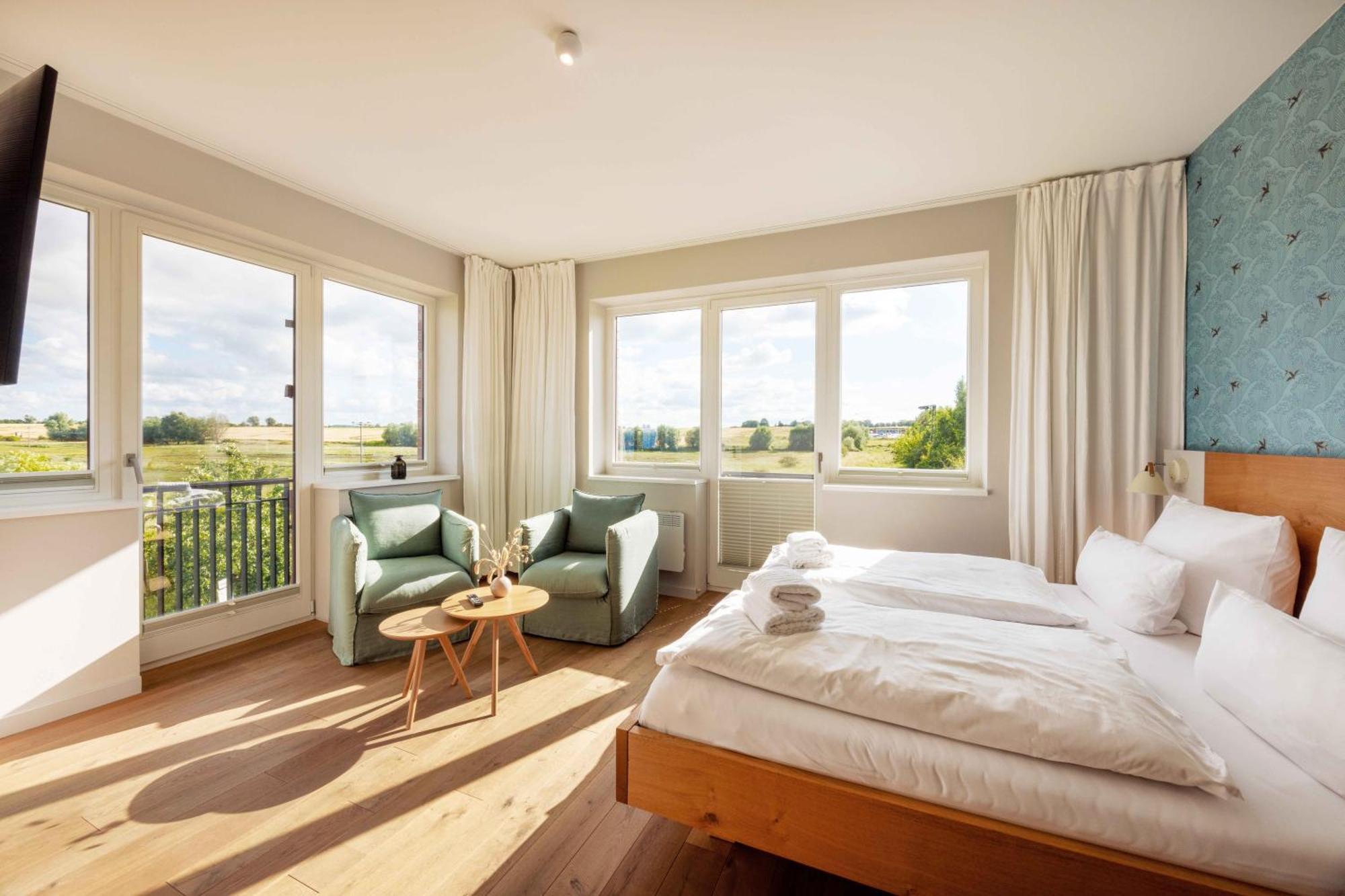 Bades Huk Marina Hotel Hohen Wieschendorf Exteriér fotografie